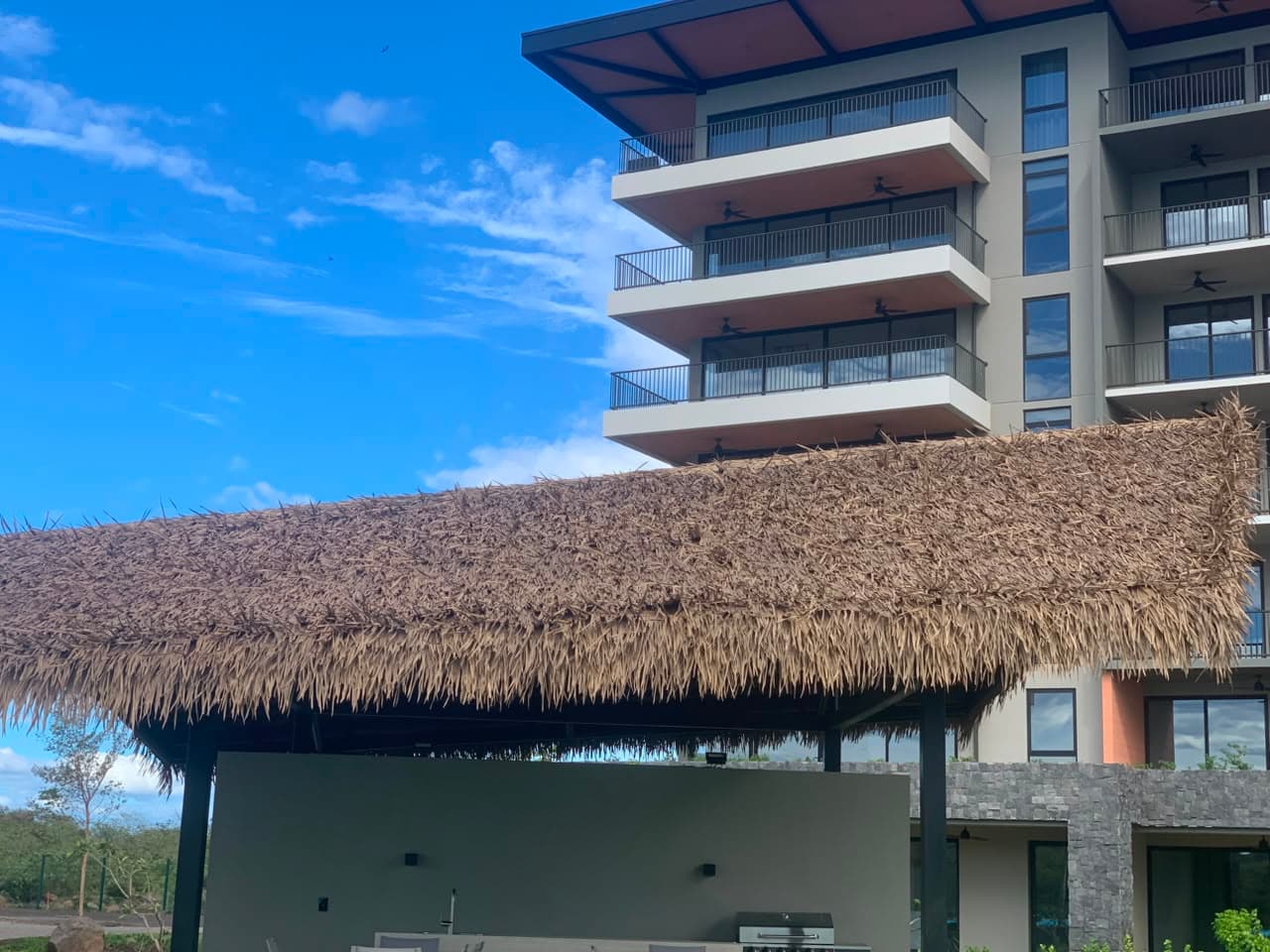 Amenidad en torre residencial